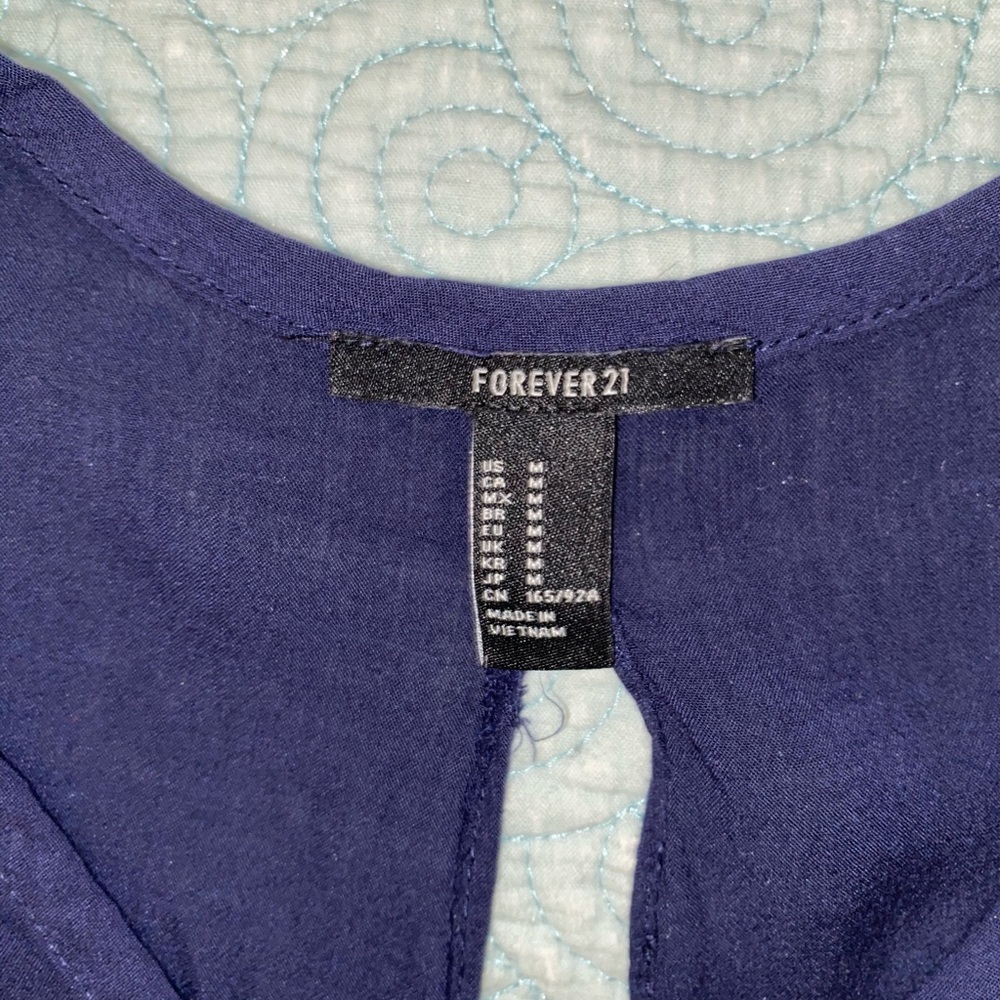 Open Back Button Up - Picture 3 of 5
